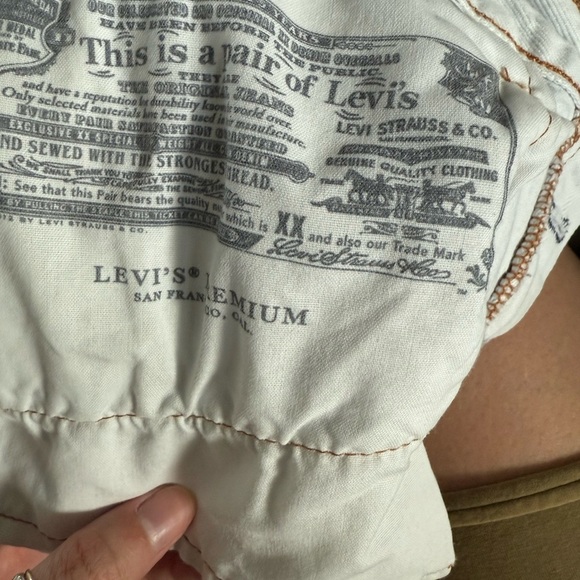 Levi's Light Wash 501 Straight Leg Jeans - Picture 2 of 5